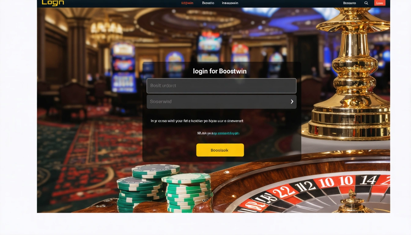 login Boostwin